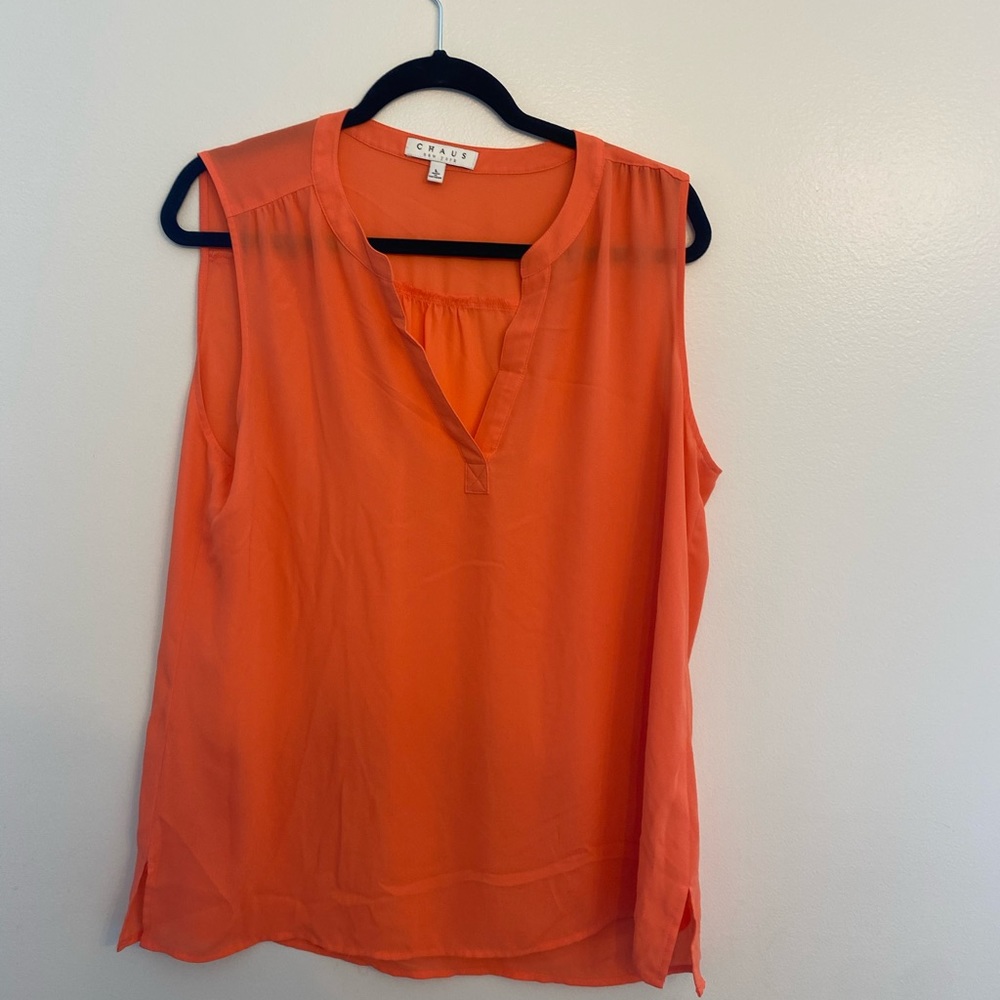 CHAUS blouse tank